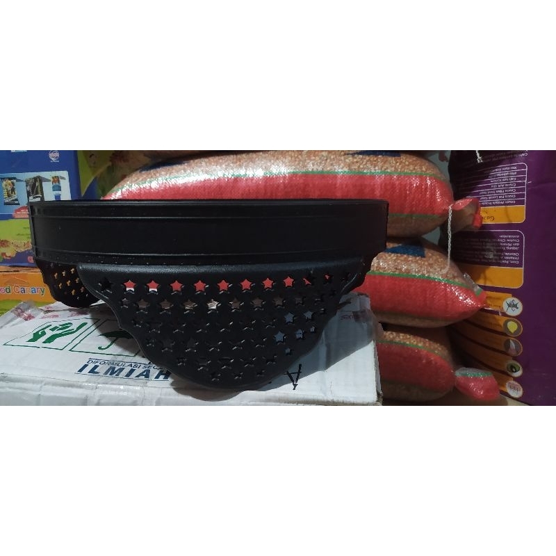 TEBOK KAKI SANGKAR LOVE BIRD MOTIF BINTANG
