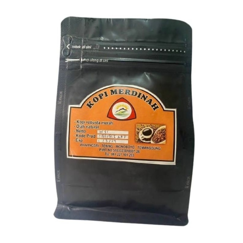 

Kopi Temanggung Kopi Robusta Temanggung Kopi Robusta Terbaik Enak Murah Kopi Merdinah 250 gram