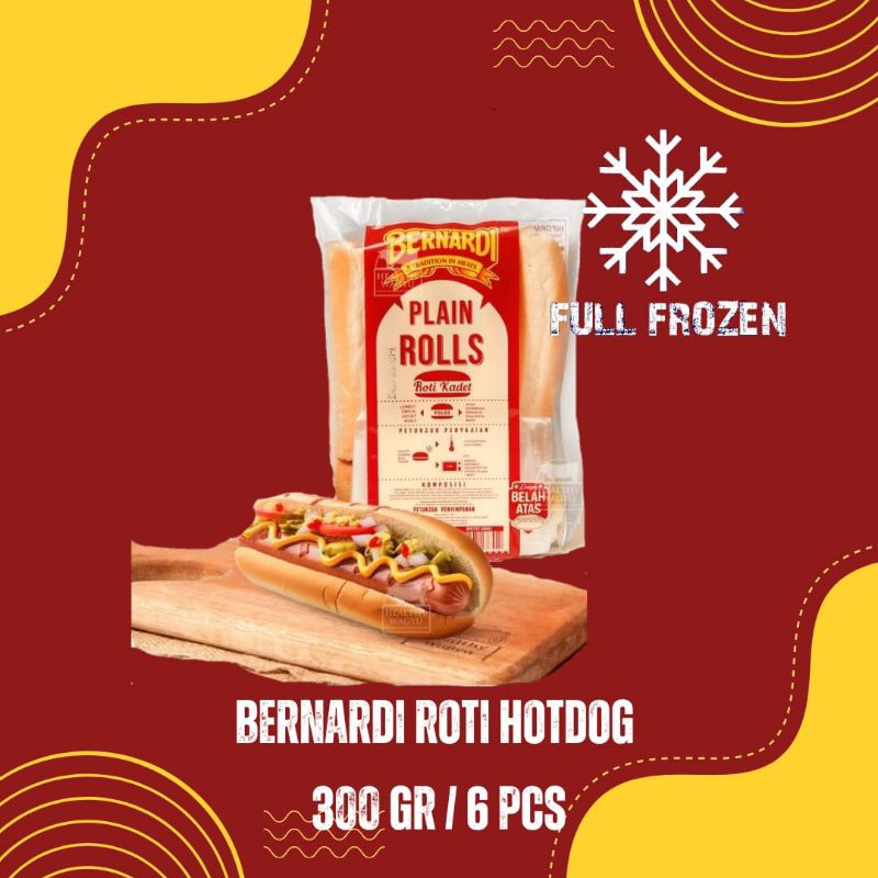 

Bernadi Roti Hotdog 6 pcs / 300 gr