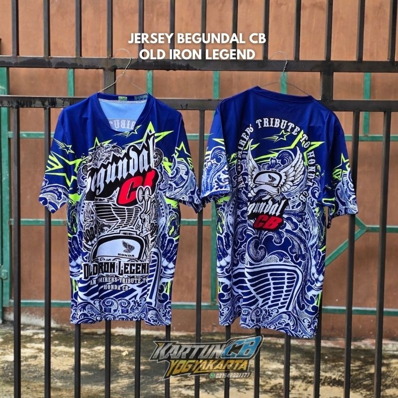 Kaos jersey premium begundal CB original