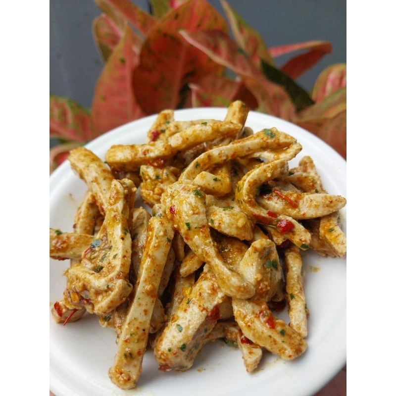 

Basreng pedas bumbu kacang 500gr