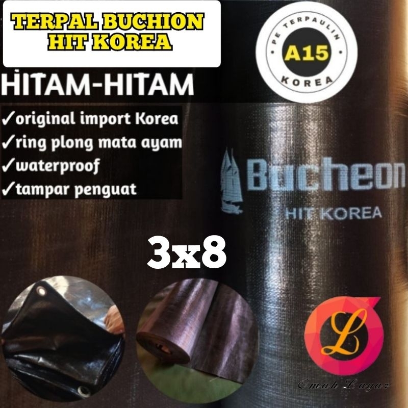 terpal lembaran 3x8 A15 bucheon Korea