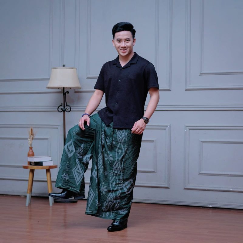 Sarung Celana Muslim Modis Viral Clna Lebaran Imstan Pondok Pesantren Sarungh Instan Pria Dewasa 202