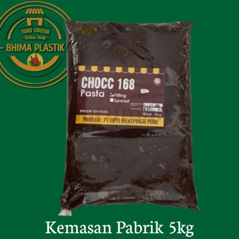 

Chocc 168 Pasta Filling 5kg / Selai Coklat / Cokelat Isian