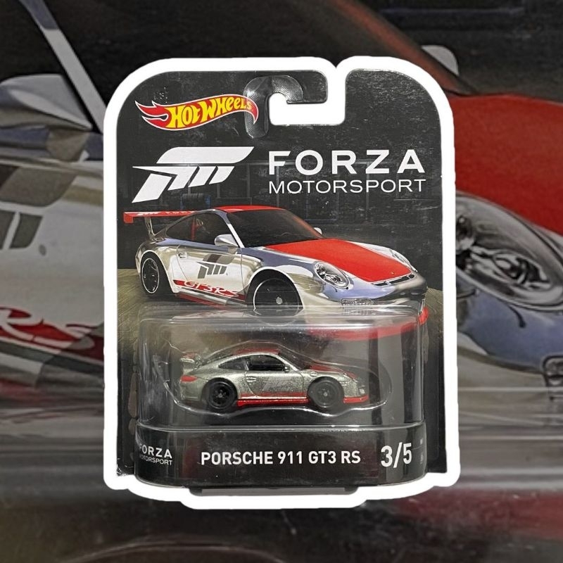Hotwheels Porsche 911 GT3 RS Forza Motorsport