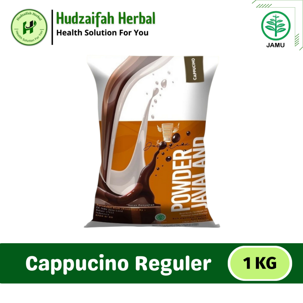 

Bubuk Minuman Rasa Cappucino Plain Regular 1Kg - Bubuk Cappucino Asli Untuk Campuran Minuman