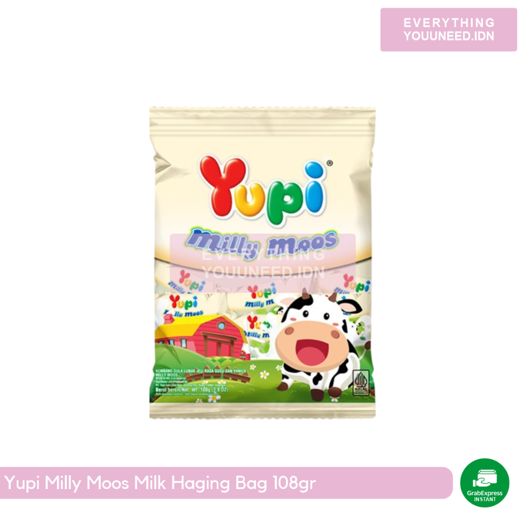 

Yupi Milly Moos Milk Haging Bag 108gr