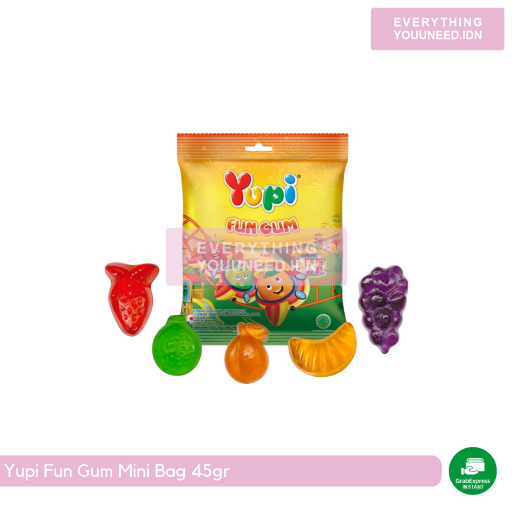 

Yupi Fun Gum Mini Bag 45gr