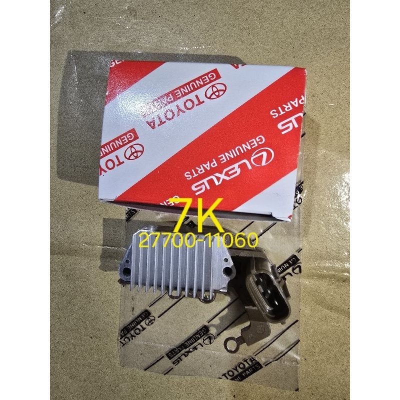 IC REGULATOR IC ALTERNATOR TOYOTA KIJANG 7K KAPSUL EFI 1.800CC  (27700-11060) TIPE ASLI OEM