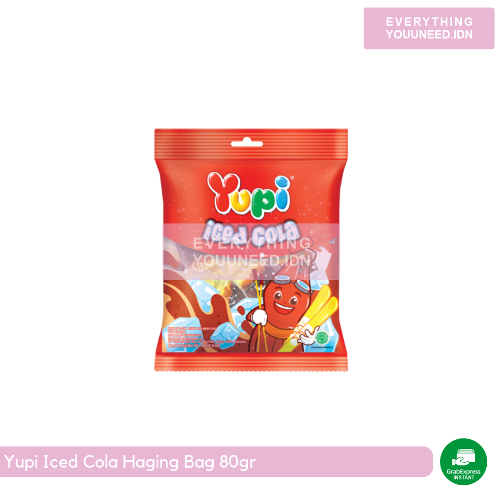 

Yupi Iced Cola Haging Bag 80gr