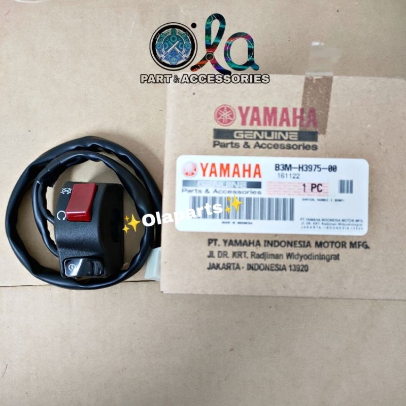 Saklar Holder Kanan WR155 Original Yamaha ( B3M-H3975-00 )