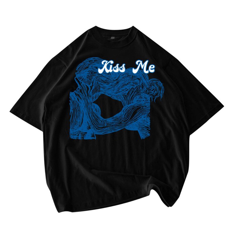 Tshirt Kiss Me Black Catarino