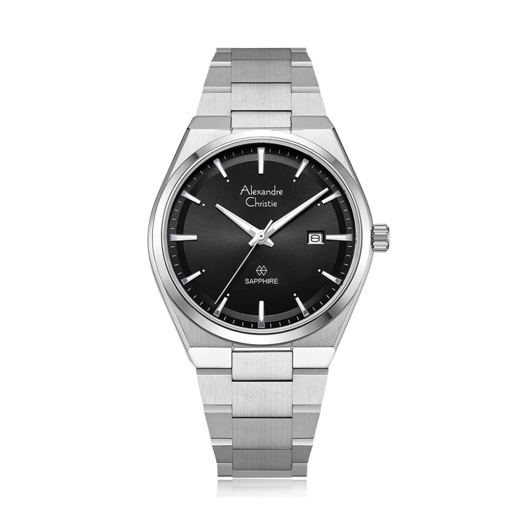 Jam Tangan Pria Alexandre Christie AC 8697 Sapphire Original / AC 8697 / Jam Tangan Klasik Mewah / J