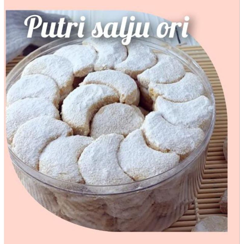 

KUE KERING PUTRI SALJU KLASIK toples ukuran 250gr