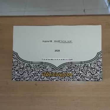 UNDANGAN ERBA 2520 ECER & GROSIR KOSONGAN TANPA PLASTIK OPP