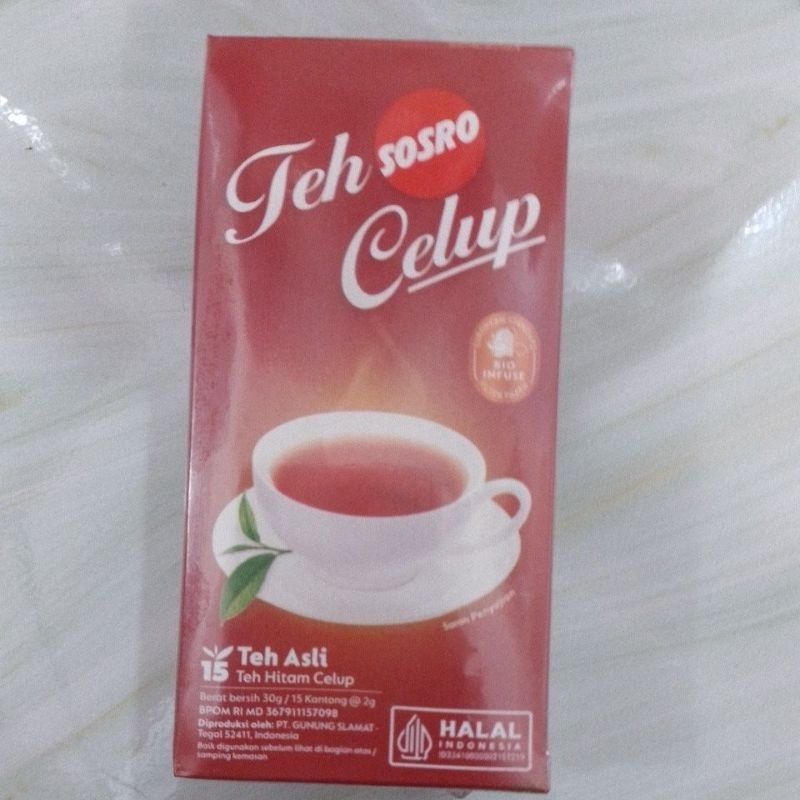 

Teh Sosro Celup Asli