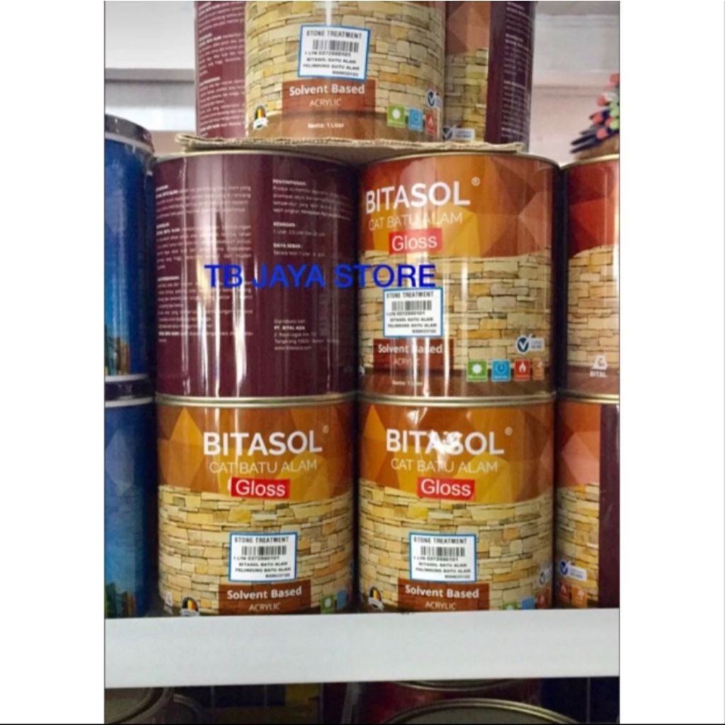 CAT BATU ALAM BITASOL BATU ALAM GLOSS 1L