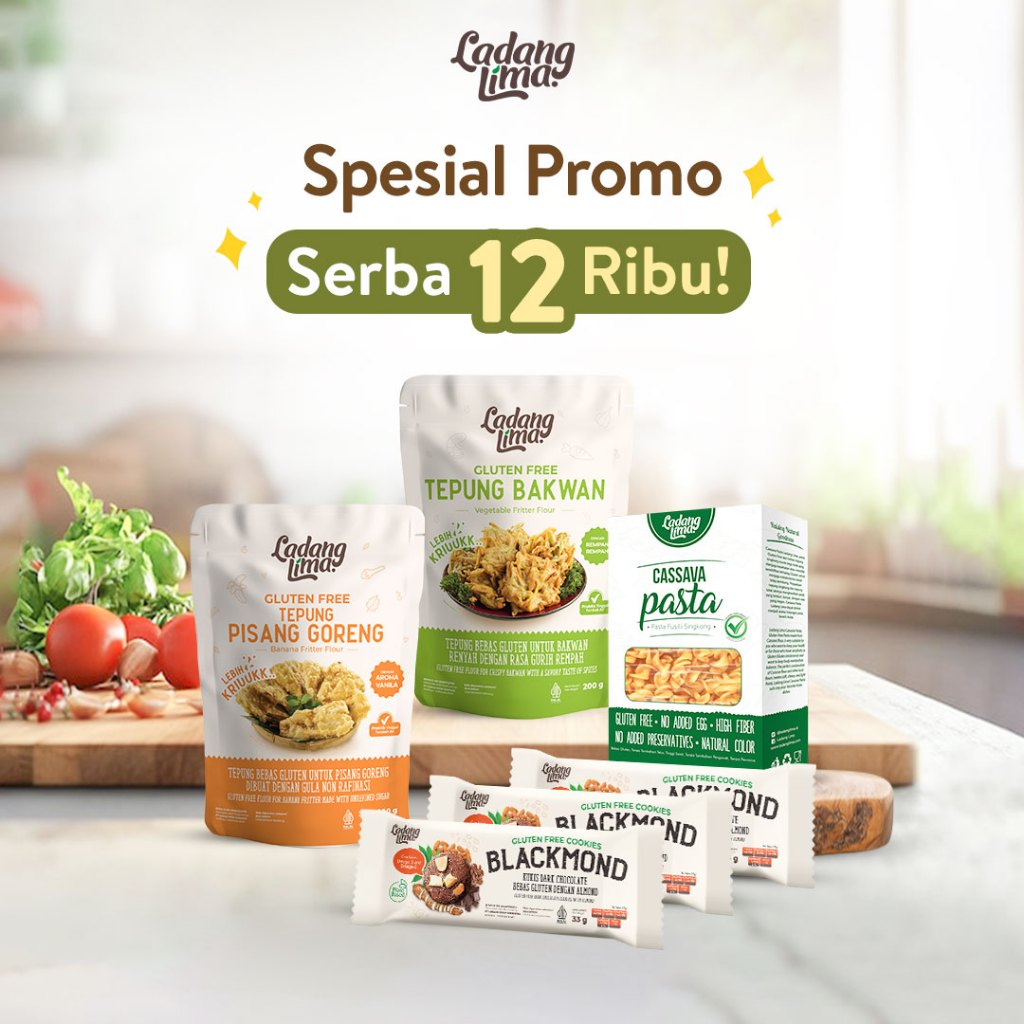 

PROMO SERBA 12 RIBU! | Cookies Gluten Free Ladang Lima