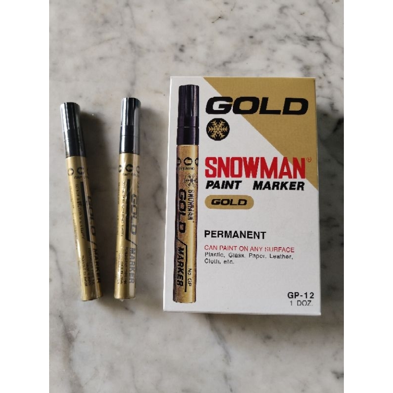 

spidol emas besar snowman