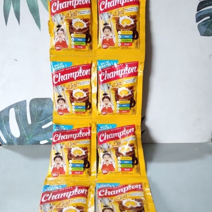 

Champion renteng isi 10 sachet/minuman champion isi 10sachet