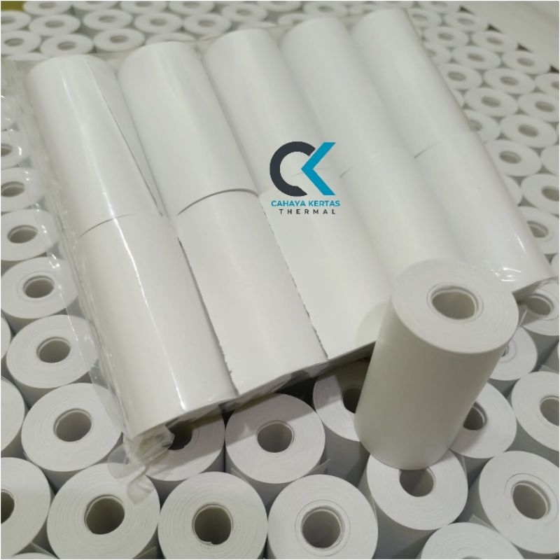 

( 10 ROLL ) KERTAS KASIR THERMAL 58X30 / 57X30 EDC PRINTER BLUETOOTH