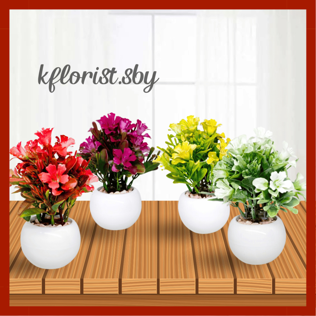 Bonsai Artificial / Bonsai Bunga Hias / Bunga Artificial/Bunga Plastik Pohon Bonsai Dekorasi Rumah/