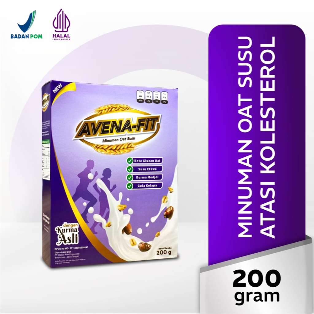 

Granola oat Avenafit - Solusi sehat menurunkan masalah kolesterol dengan mudah dan alami