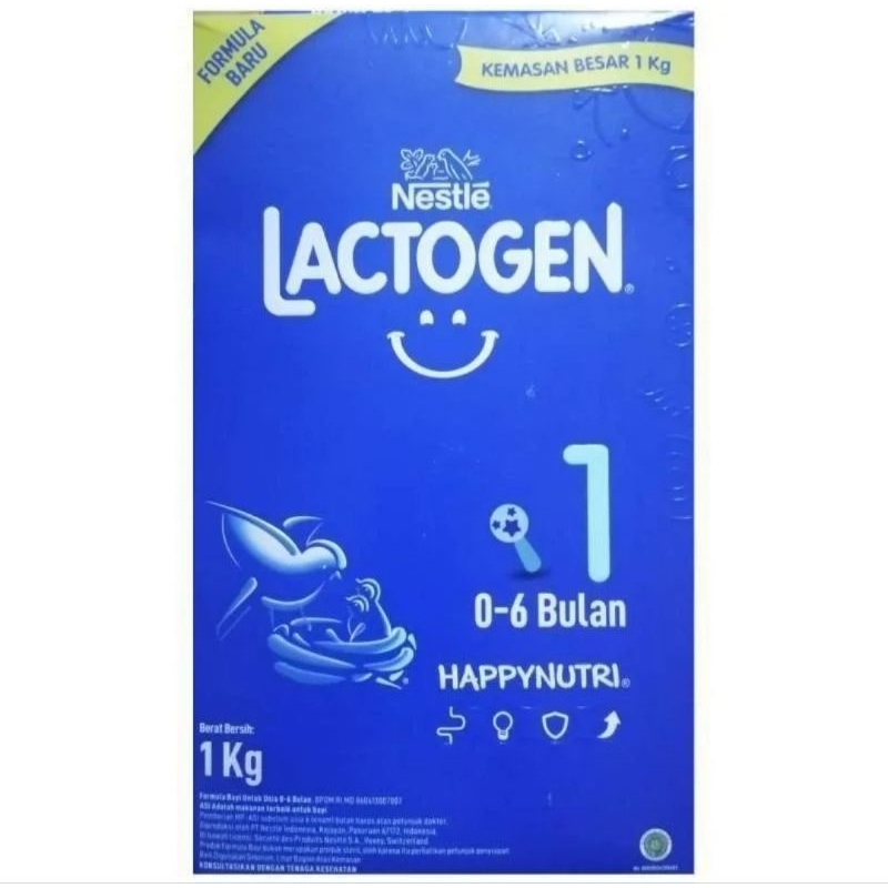 Lactogen 1 0 - 6 Bulan / Lactogen 2 6 - 12 Bulan 1000 gram