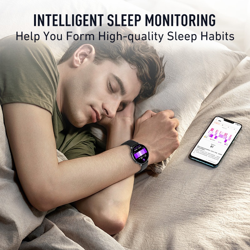 New Huafit Aolon Gtr Smartwatch Wanita Kecil Heart Rate Blood Oxygen Monitoring Kalkulator Wallpaper