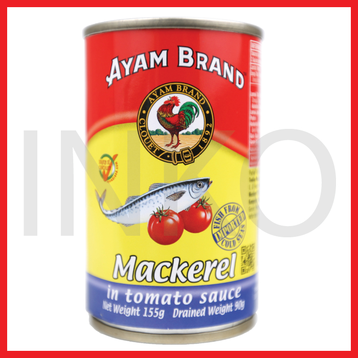 

AYAM BRAND MACKEREL DALAM SAUS TOMAT 155GR