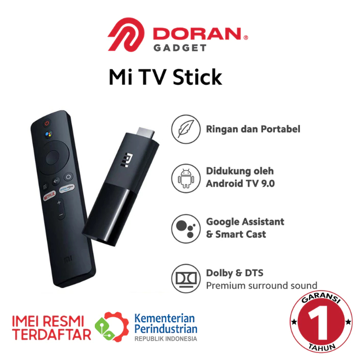 Xiaomi Mi TV Stick Android - Garansi Resmi 1 Tahun