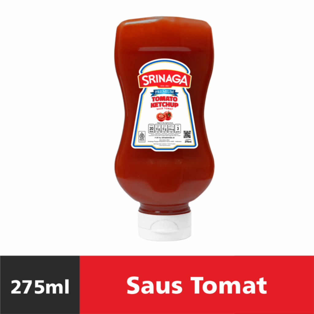 

Srinaga Saus Tomato Ketchup 275 ml