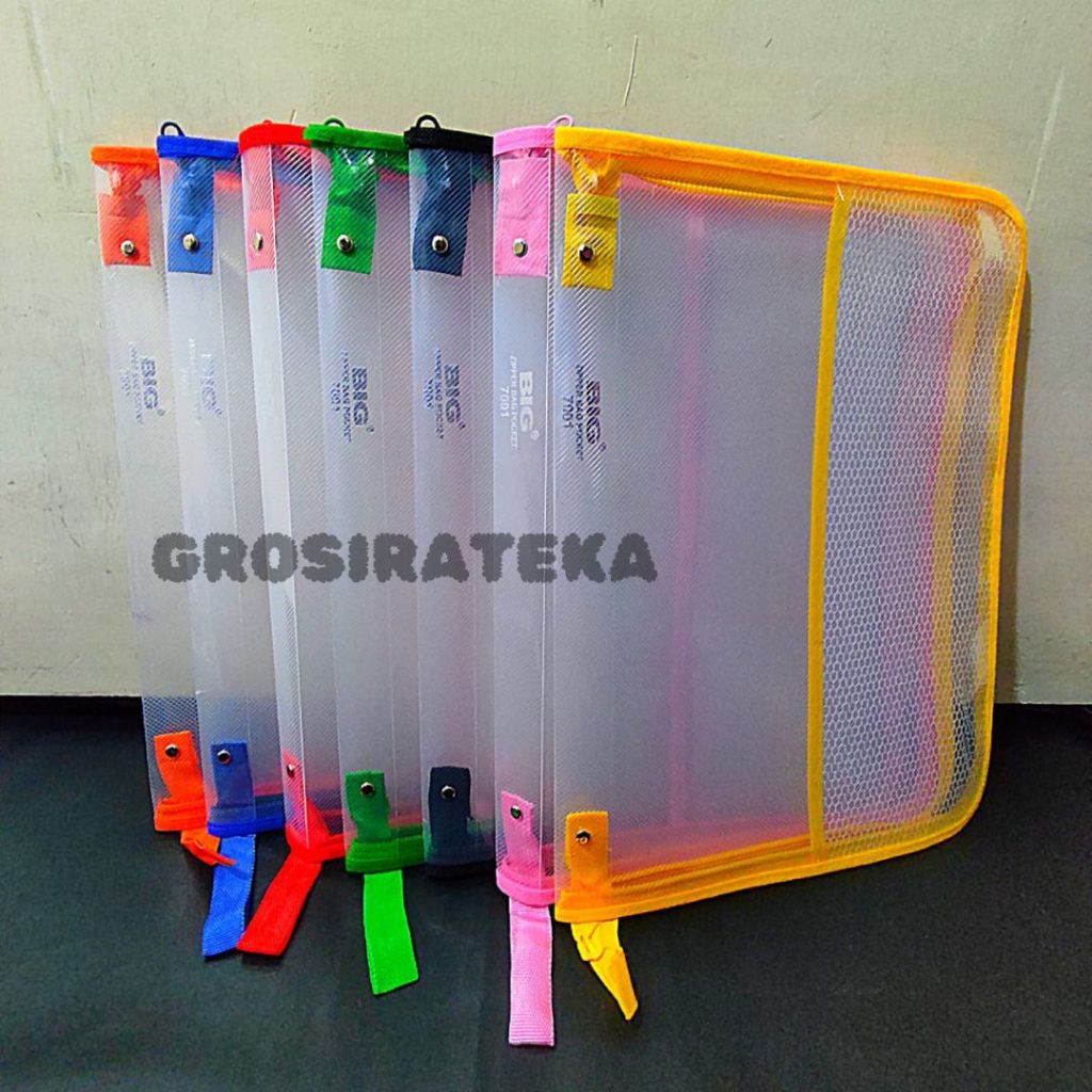 

TEMPAT FILE, CLIP FILE, MAP JARING ZIPPER 7001 BIG