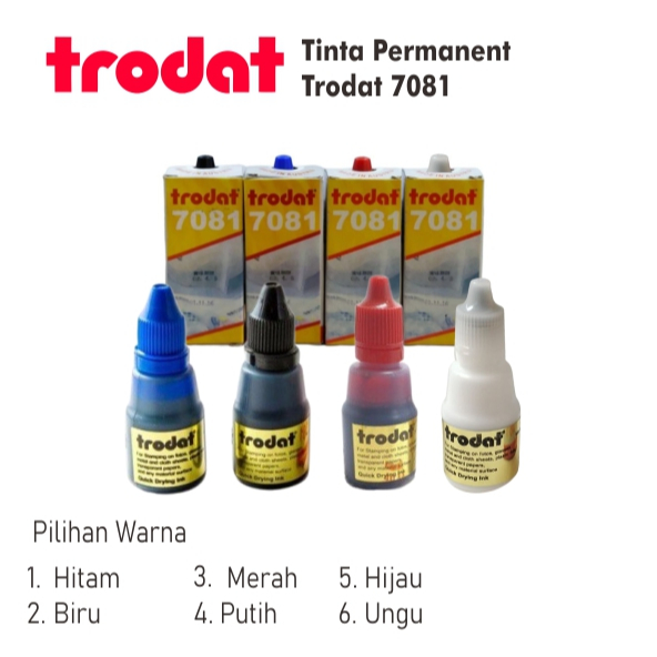 

Tinta Permanen Trodat 7081 25ml