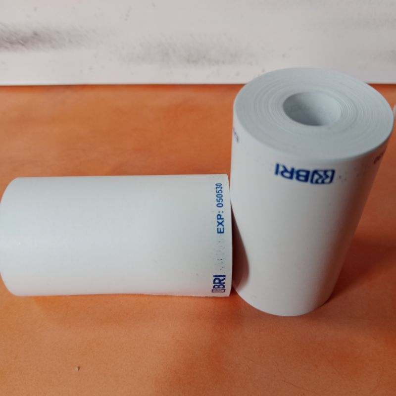 

Kertas thermal BR1 ukuran 57x33 mm 10 pcs