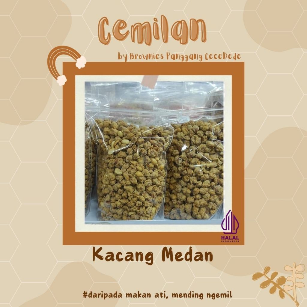 

Kacang Medan Renyah tidak keras