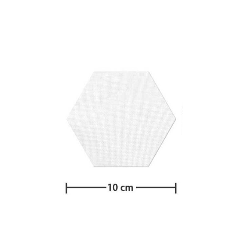 

Kanvas Lukis Spanram Hexagonal / Segienam 10cm