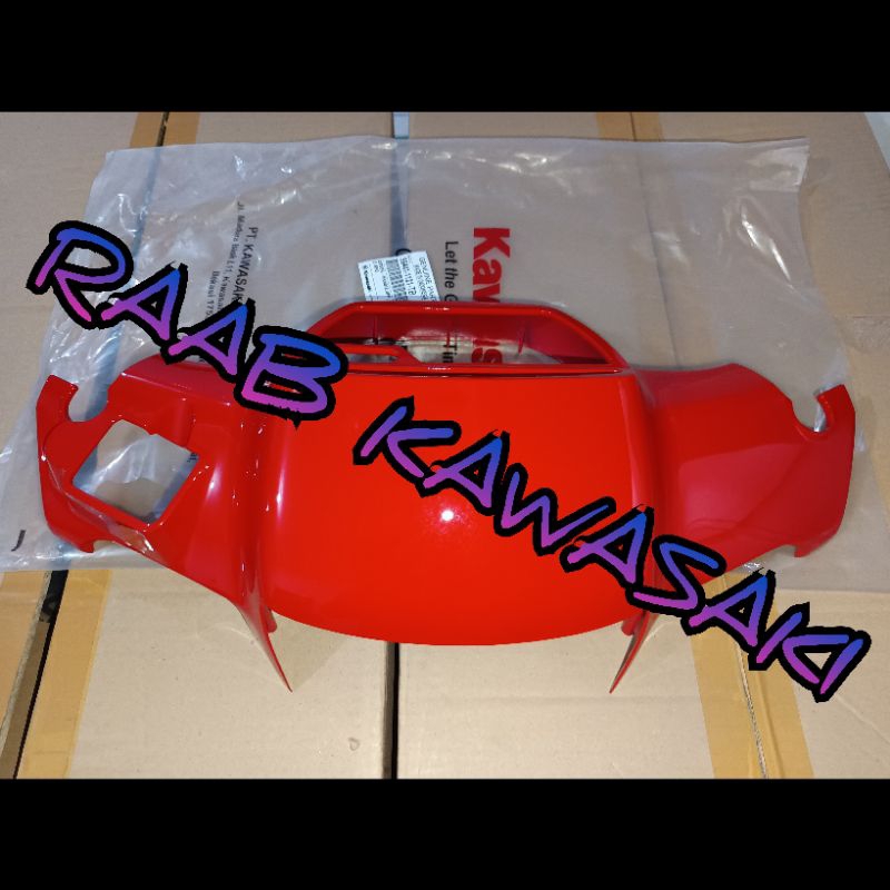 cover batok lampu atas merah kaze r original kawasaki