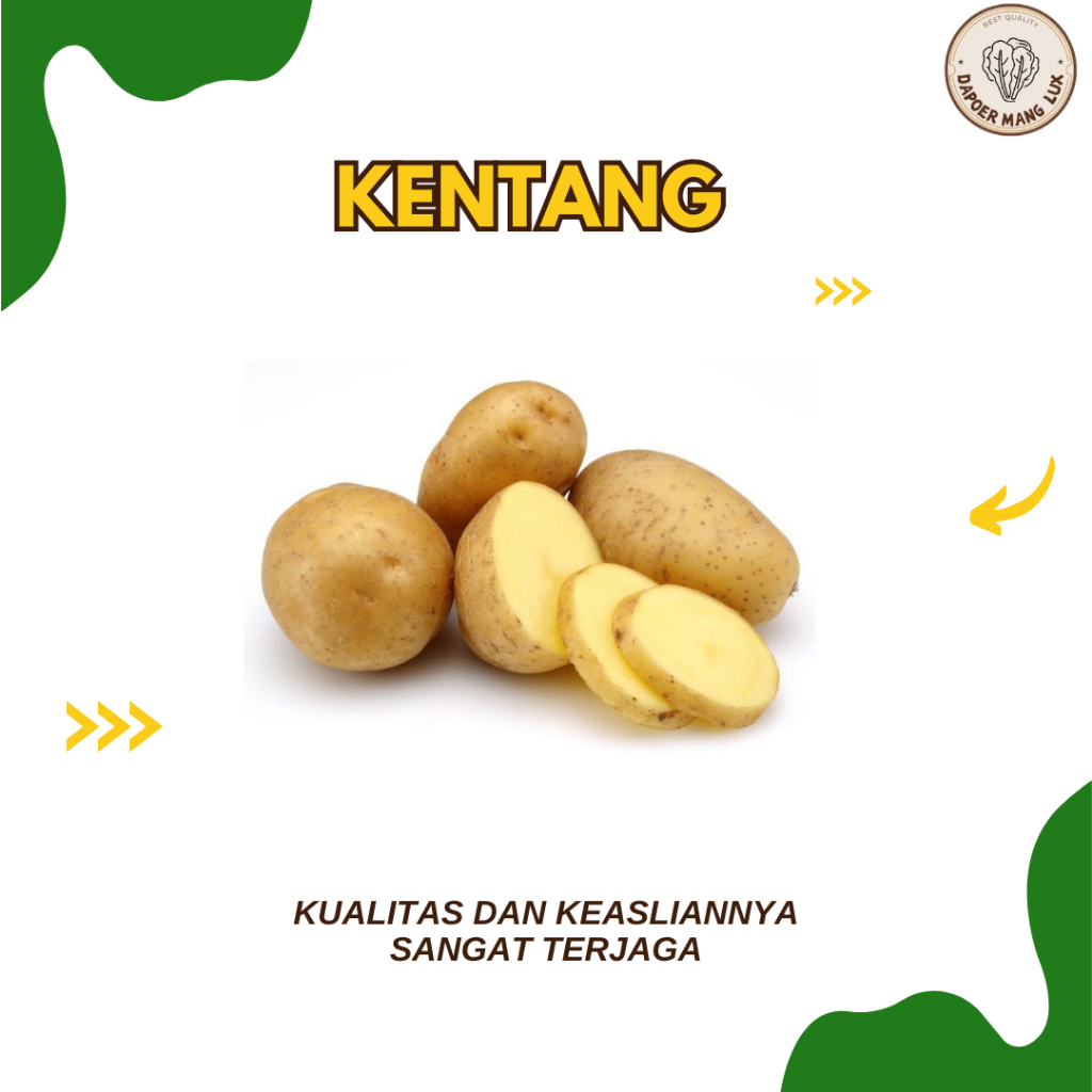 

KENTANG 500 GRAM DAN 1 KG BEST QUALITY