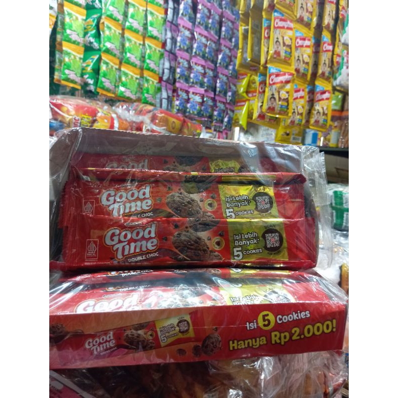 

BISKUIT GOODTIME DOUBLE CHOCO