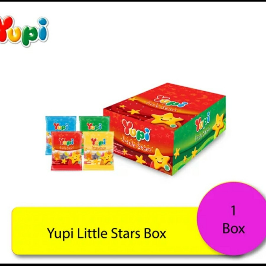 

yupi jelly box yupi little stars 1pack isi 24pcs