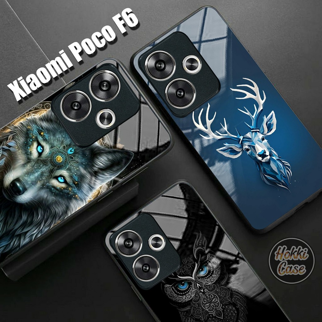 Case Poco F6 - Softcase Glass Poco F6 Premium - Casing Poco F6 - Silikon Poco F6 - Softcase F6 [544H