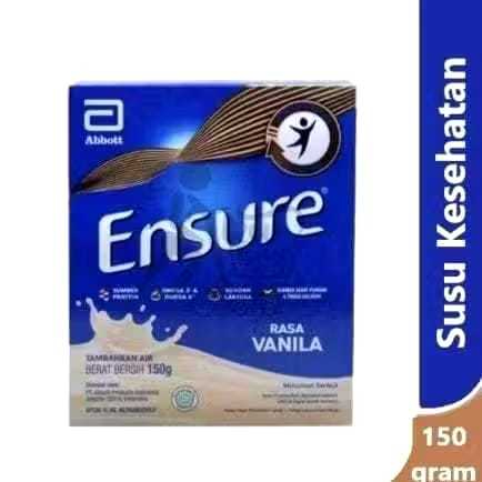 

TERMURAH (1 BOX) Ensure Gold HMB Vanila 150g Nutrisi Dewasa Rendah Laktosa BPOM