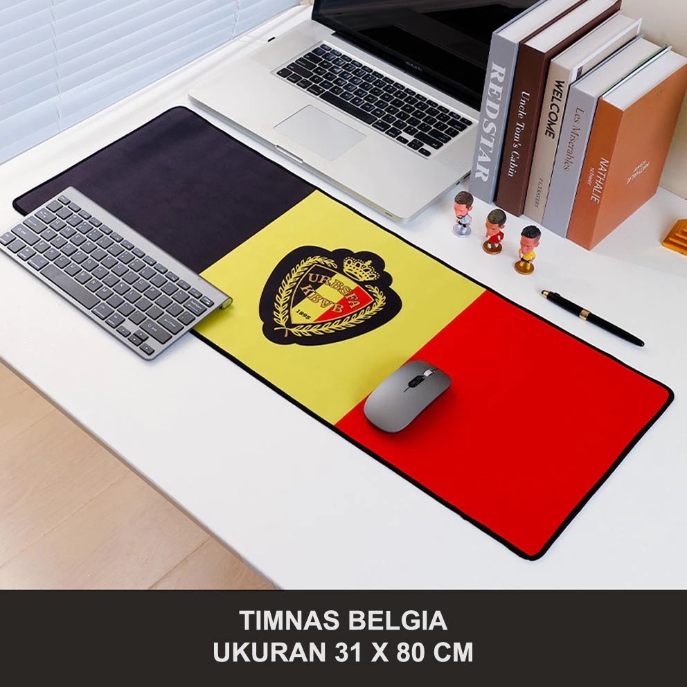 mouse pad besar alas mouse motif timnas sepak bola