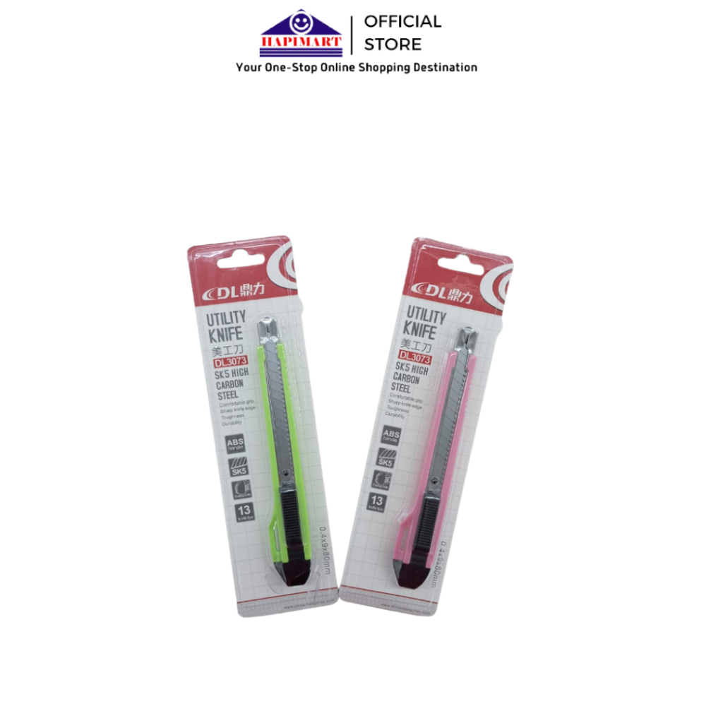 

Cutter Kecil Pisau Kecil Pemotong Multifungsi Anti Karat Desain Simpel Praktis dan Portable