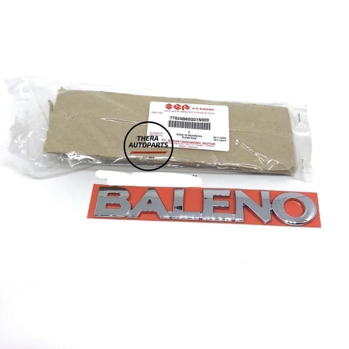 Emblem Logo "Baleno" Suzuki Baleno Original SGP