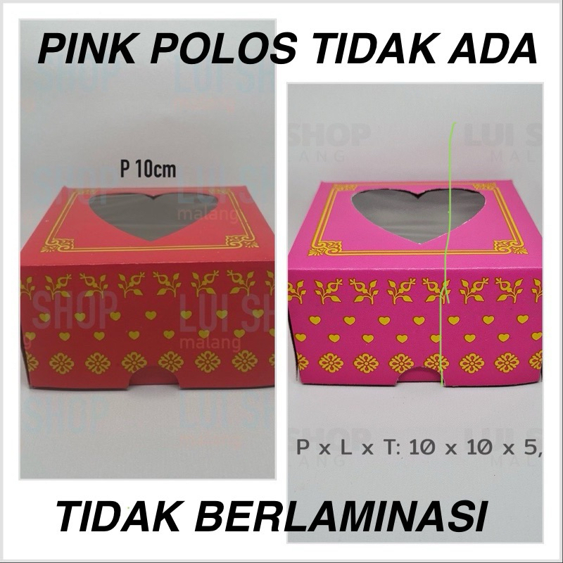 

DUS DONAT ISI 1 [KACA HATI] 10cmx10cm AK