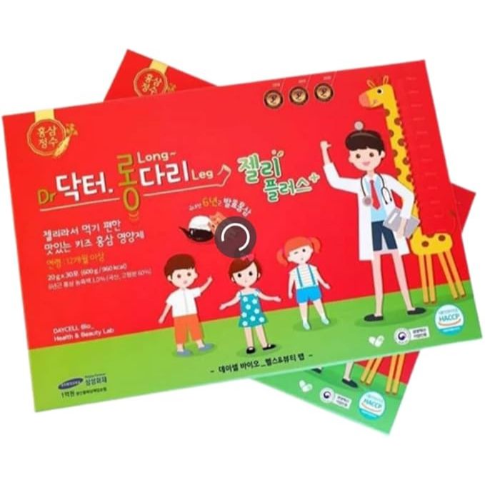 

READY, Dr Long Leg Fermented Korean Ginseng Jelly Plus 20g x 30 Sticks