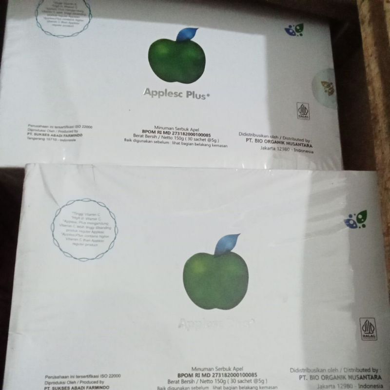 

Applesc Plus Minuman serbuk apel 150g ( 30sachet @5g)