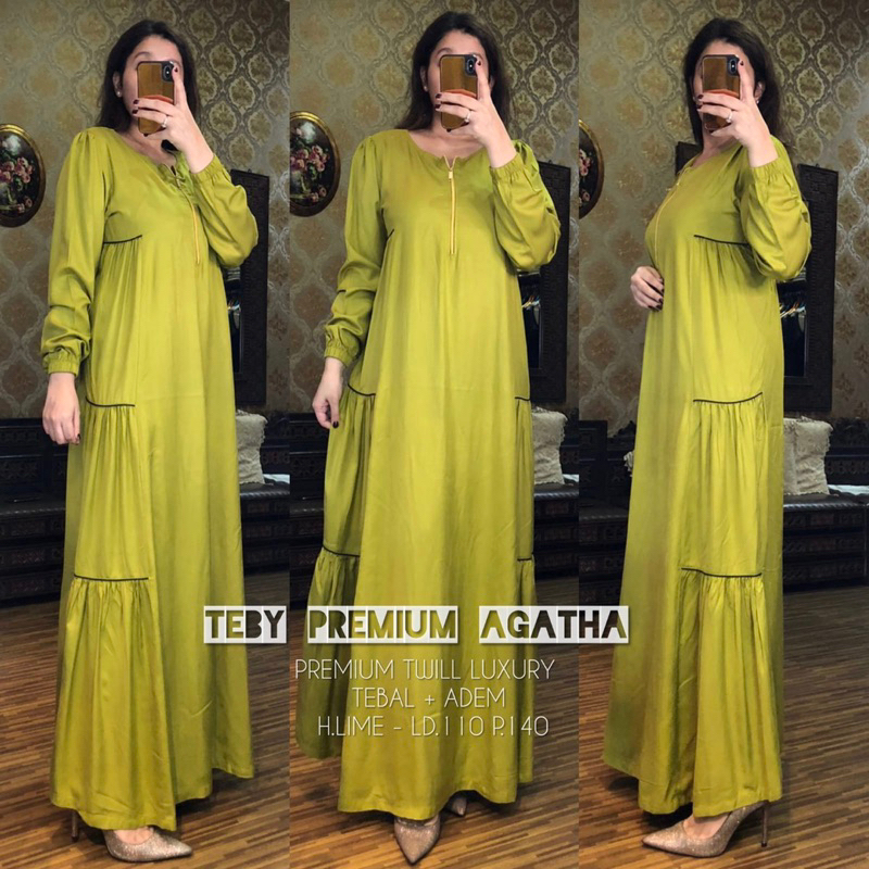 Daster arab Teby Premium Agatha